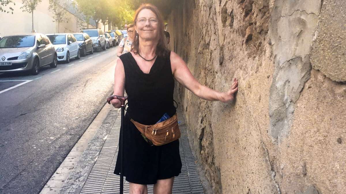Mathildes Mutter in Barcelona