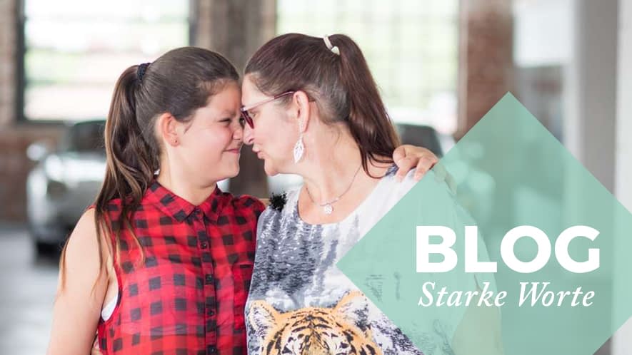 Steffi H. mit ihrer Tochter