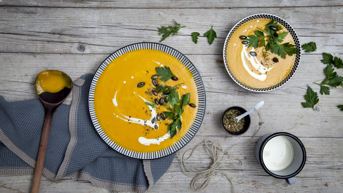 Kürbiscremesuppe