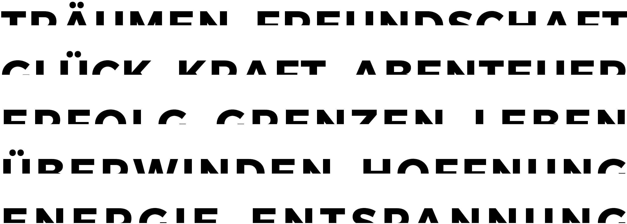 Halbe Buchstaben Halbe Buchstaben