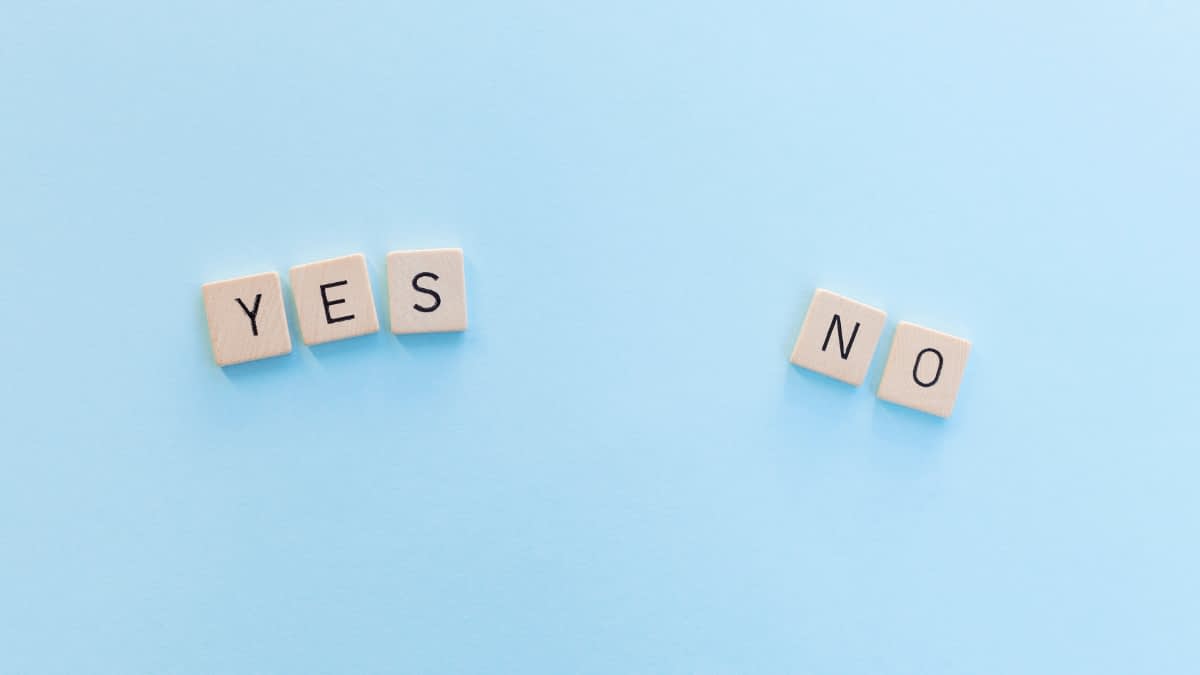 Ja oder nein