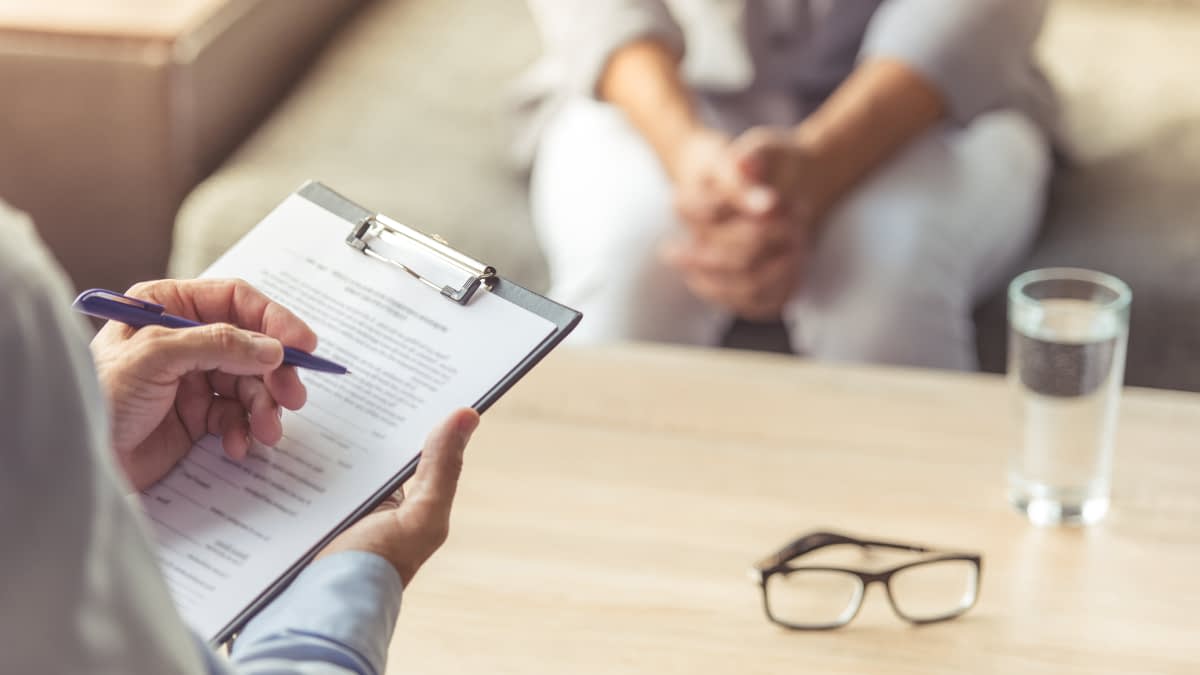 Arzt und Patientin Arzt und Patientin