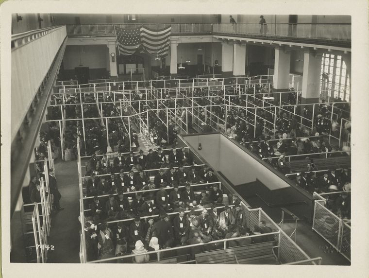 The "Pens" at Ellis Island
