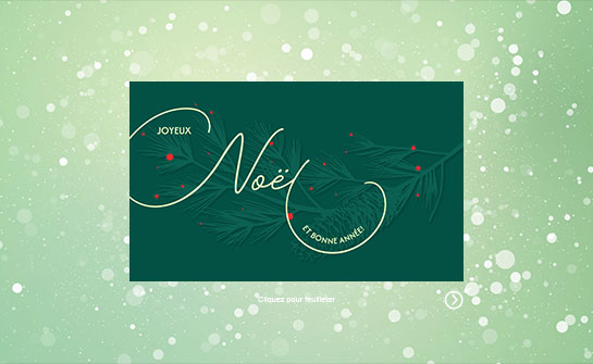 eCard Joyeux Noël  Noël, Élégance festive, Vert clair