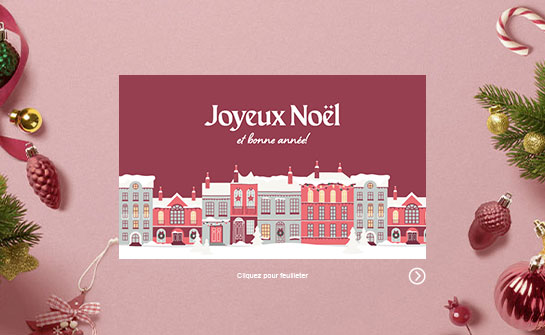 eCard Joyeux Noël   Noël, Nuit d'hiver, Rouge
