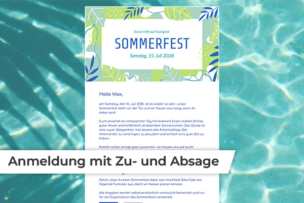 Beispielkarte anfordern