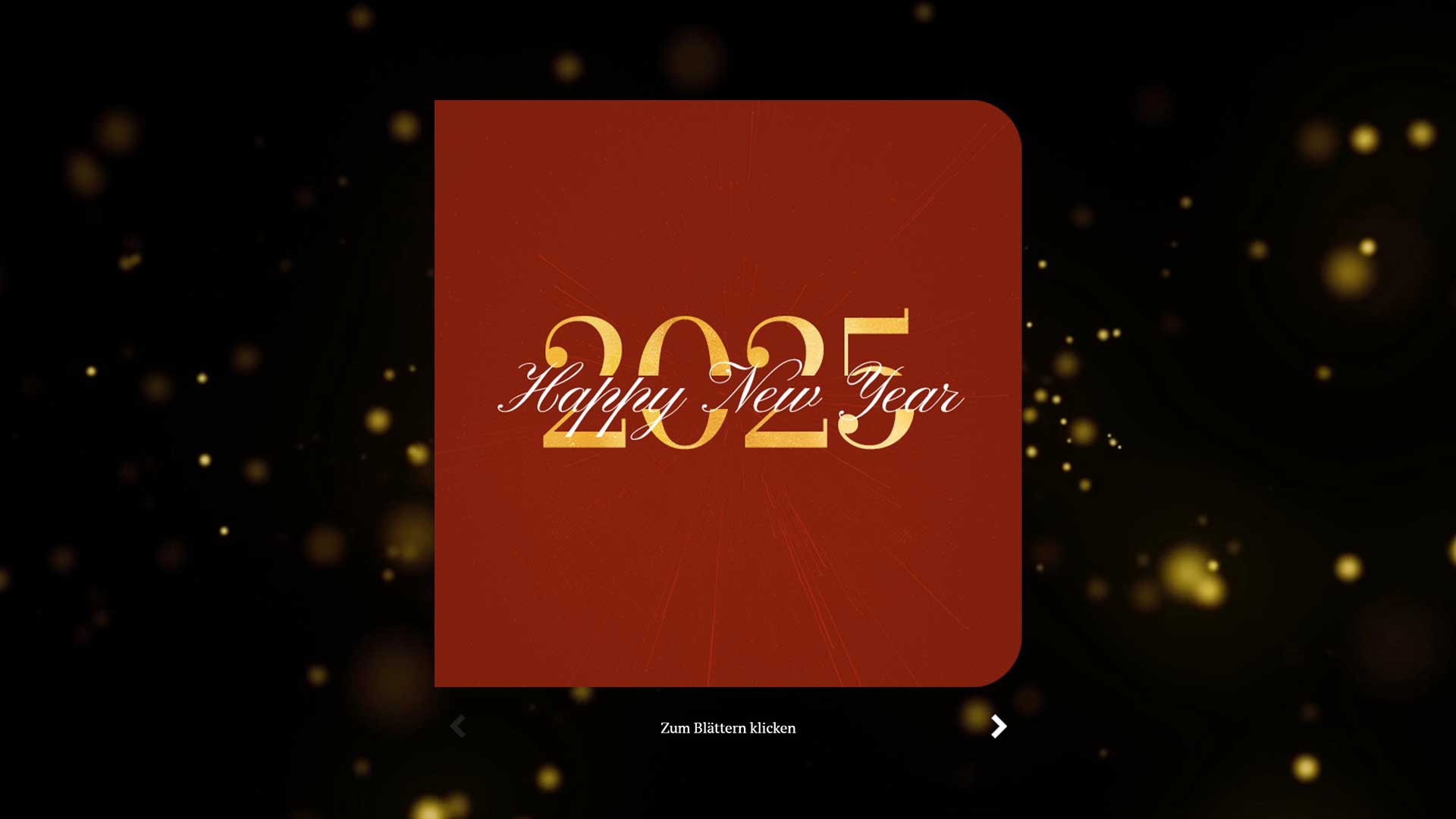 eCard Happy New Year New Year, Typography, Red