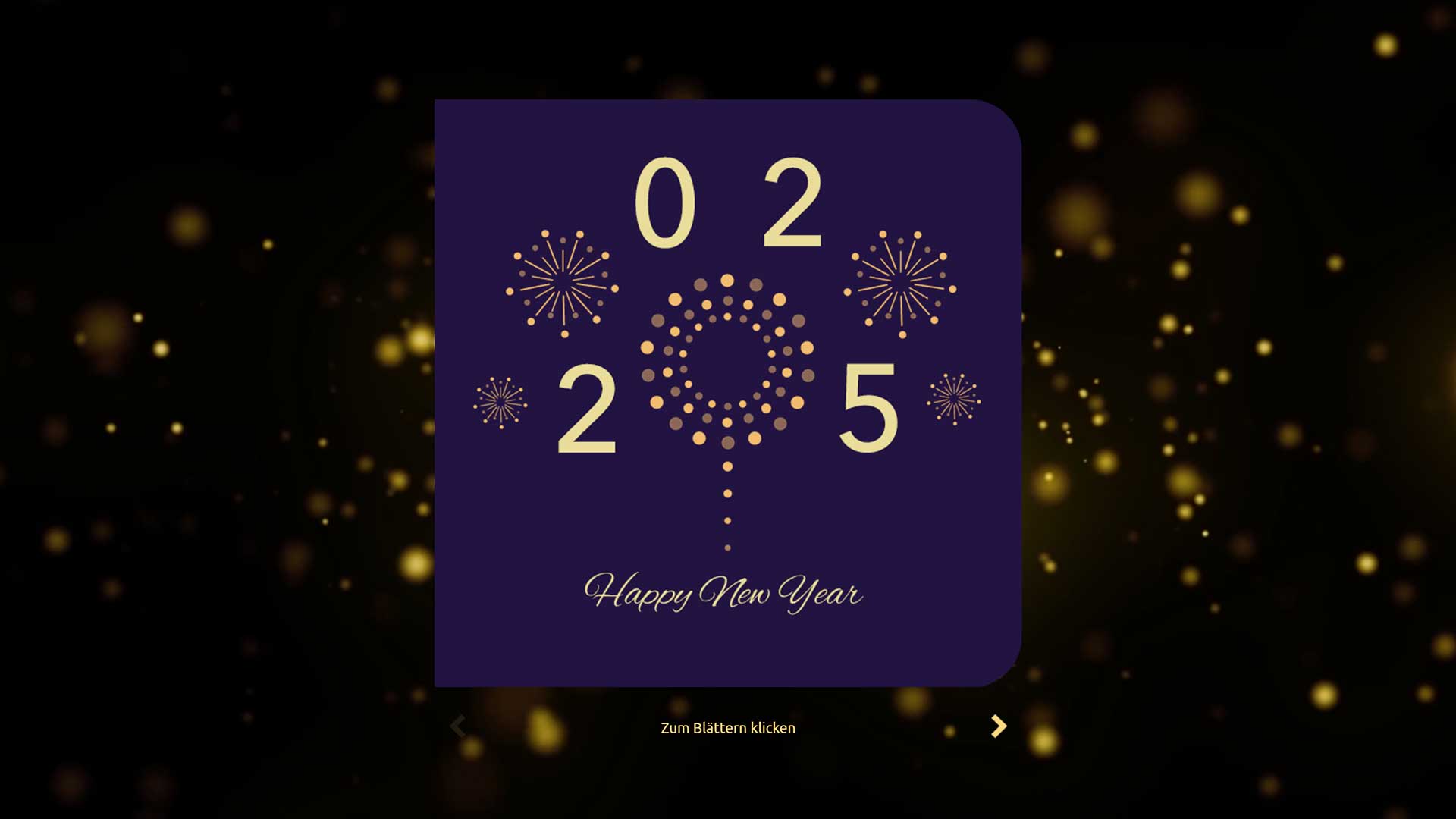 eCard Happy New Year New Year, Firework, Purple