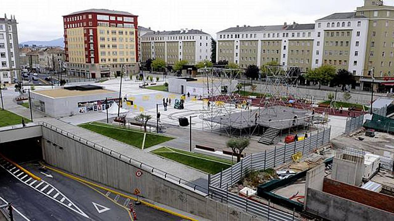 Plaza España de Ferrol
