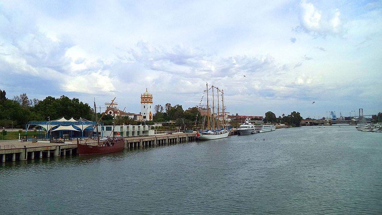 Muelle de las Delicias de Sevilla