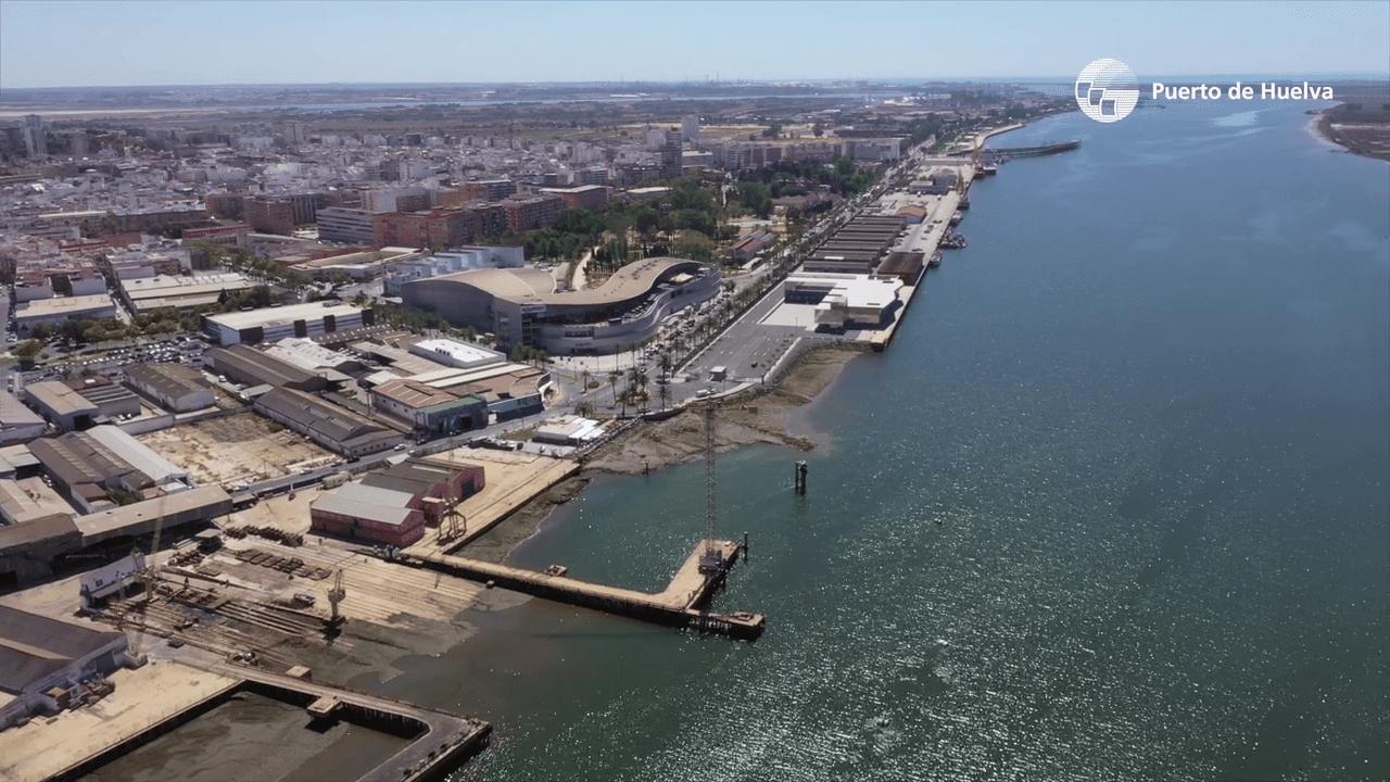 Muelle de Levante Huelva