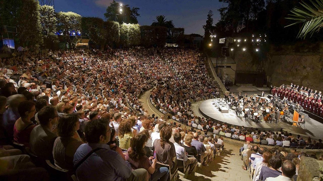 El Teatro Grec de Montjuic