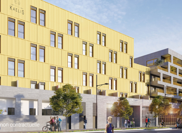 Résidence étudiante neuve du Parc Marianne à Montpellier