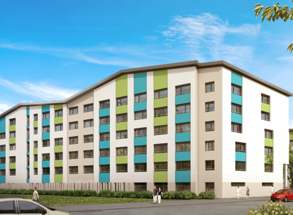 Nouvelle résidence étudiante à Tours, du T1 au T3