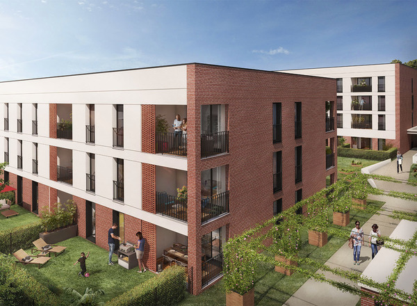Programme immobilier neuf à Toulouse rue Rodolfo