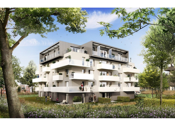 Résidence neuve à Amiens, du studio au T4