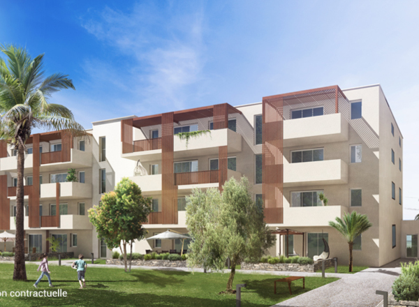 Résidence neuve à l'architecture contemporaine et méditerranéenne