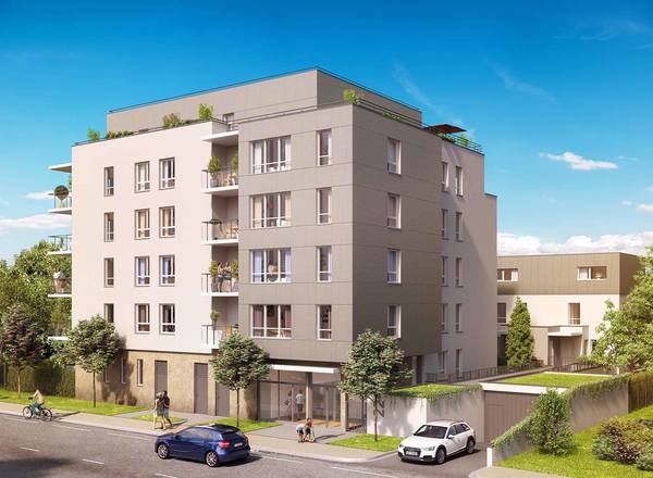 Résidence neuve à Grenoble du T2 au T5