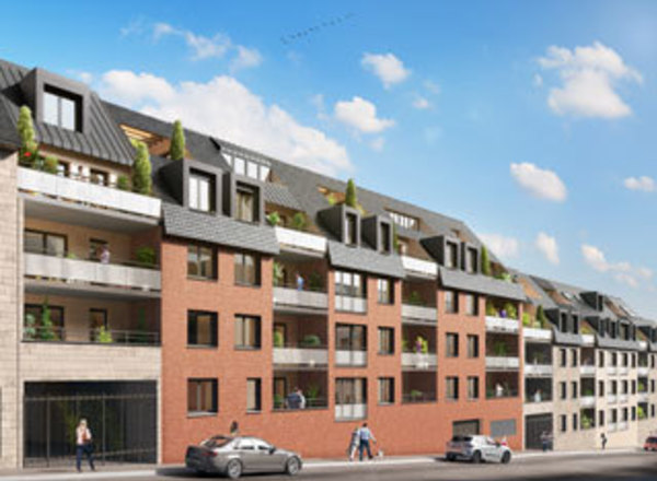 Programme immobilier neuf à Rouen rue Maladerie