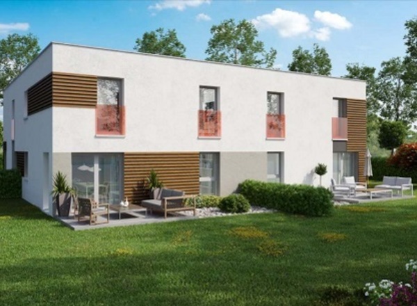 Duplex-jardin (T4 ou T5) au pied de la colline de Pfastatt