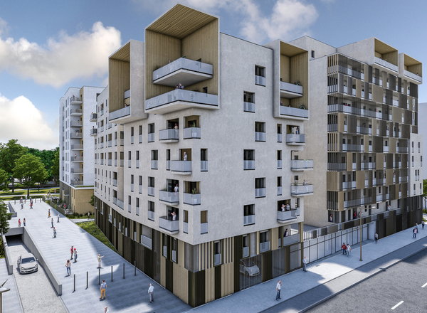 Programme immobilier neuf à Bordeaux rue Carle Vernet