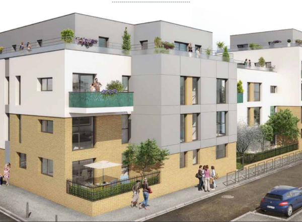 Résidence de standing, du T2 au T4 à Grenoble