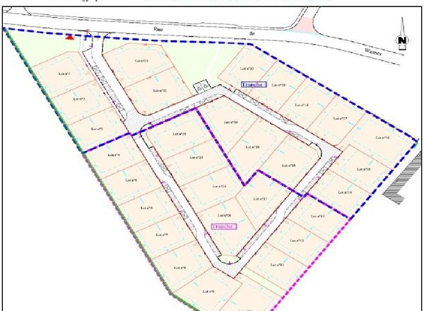 Terrains libres Wavrechain