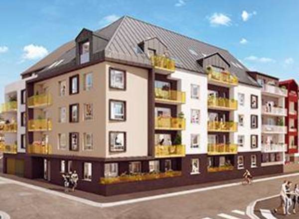 Programme immobilier neuf à Rouen rue Manchon Frères