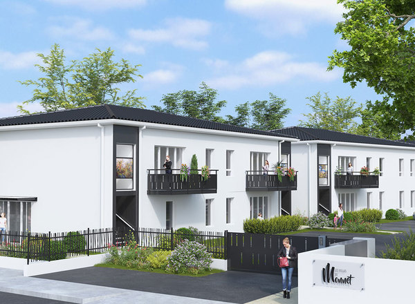 Programme immobilier neuf à Mérignac rue jean Monnet