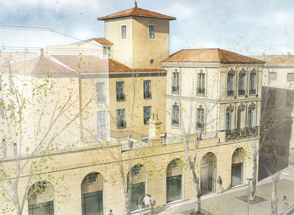 Programme immobilier en réhabilitation à Nîmes