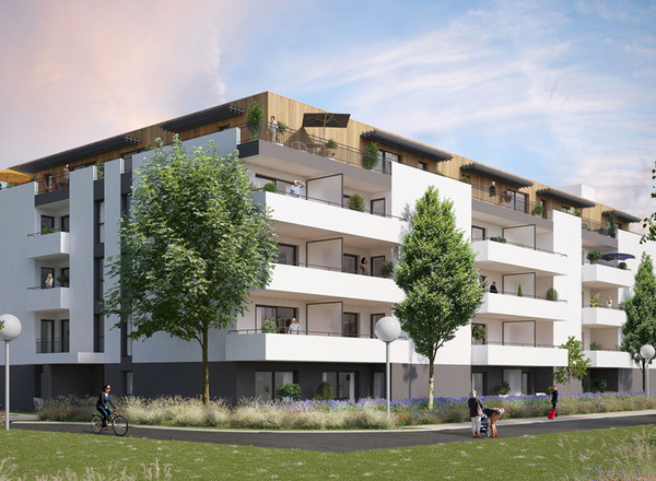 Programme immobilier neuf Senior à Mérignac - BAT C et E