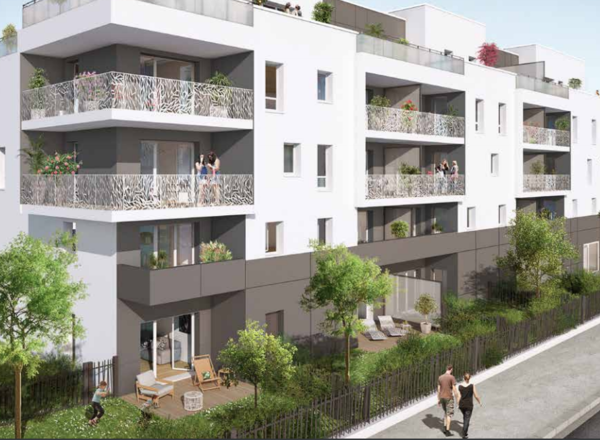 Programme immobilier neuf à Saint-Nazaire, du T1 au T4
