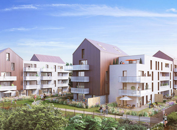 Appartements neufs du T1 au T4 duplex à Marquette-Lez-Lille