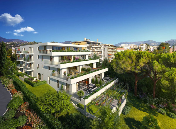 Programme immobilier moderne à Nice