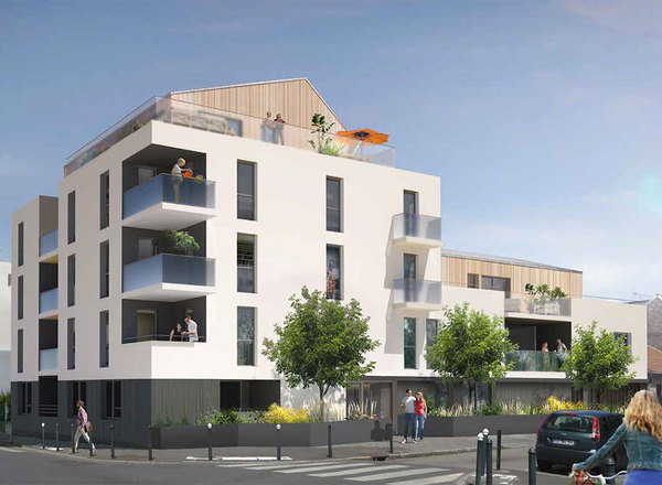 Studios et T3 neufs à Nantes