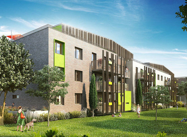 Programme immobilier neuf à Amiens, allée du Château