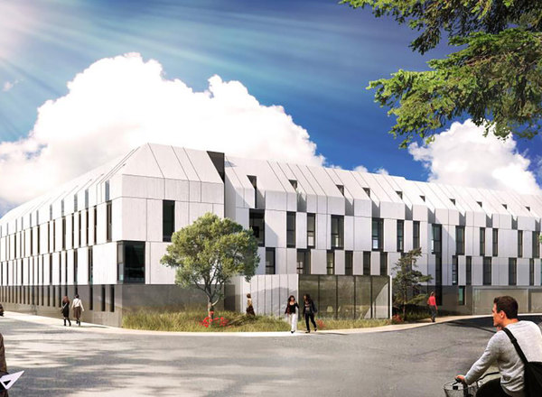 Résidence étudiante, quartier des Minimes à La Rochelle