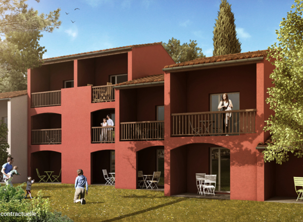 42 logements au sein de ce programme immobilier touristique