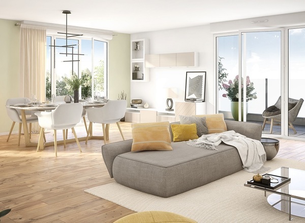 Programme neuf Les Toits du Golf à Bezannes