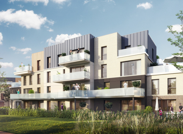 Programme immobilier neuf à Lesquin, du T2 au T4