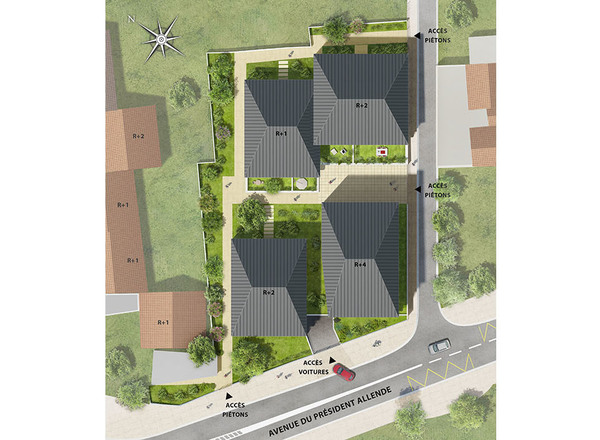 Programme immobilier neuf à Villejuif avenue Président Allende