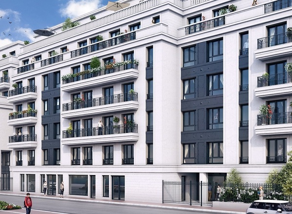 Programme immobilier neuf à Levallois-Perret rue Marjolin