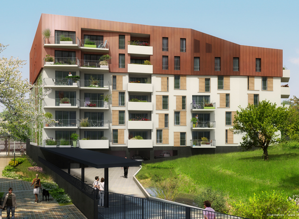 Programme immobilier neuf à Rouen rue Saint Julien