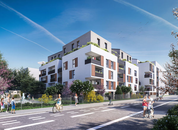 Programme immobilier neuf à Villeurbanne rue Alexis Perroncel
