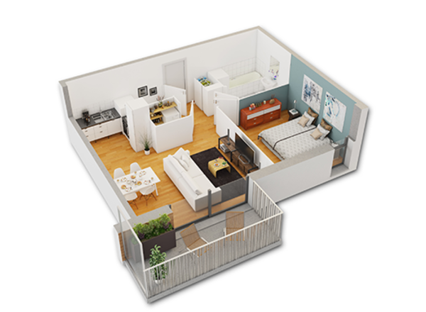 Appartements neufs et spacieux à Haubourdin