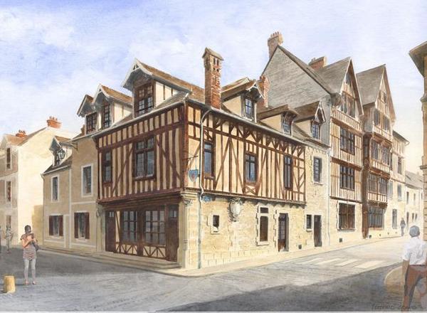 Programme immobilier en réhabilitation à Moret-sur-Loing rue de Grez