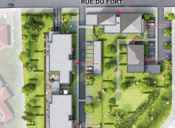 Appartements neufs du T2 au T4 à Marcq-en-Baroeul