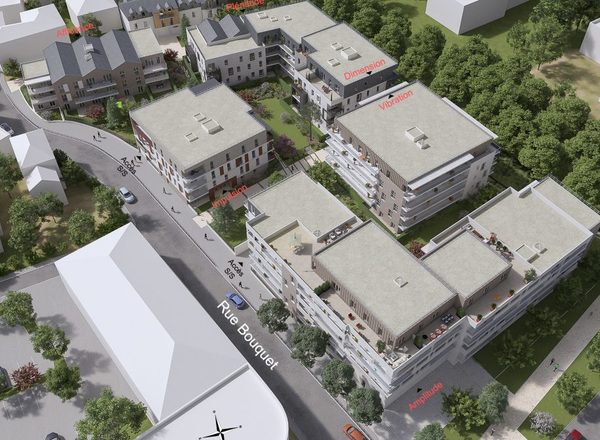 Programme immobilier au coeur de la verdure de Lognes