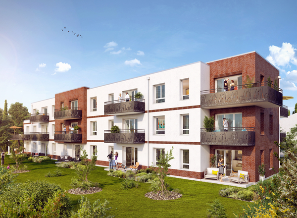 Appartement neuf T3 Wasquehal