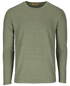Longsleeve aus Leinen mit Stretch Anteil
